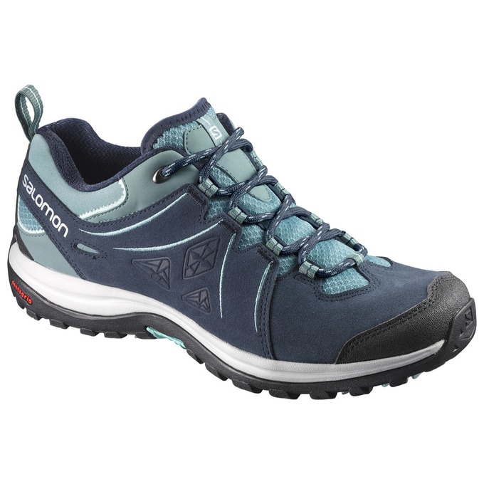 Buty Trekkingowe Damskie Salomon ELLIPSE 2 LTR W - Głęboka Turkusowe / Granatowe - Polska (305-FAURP